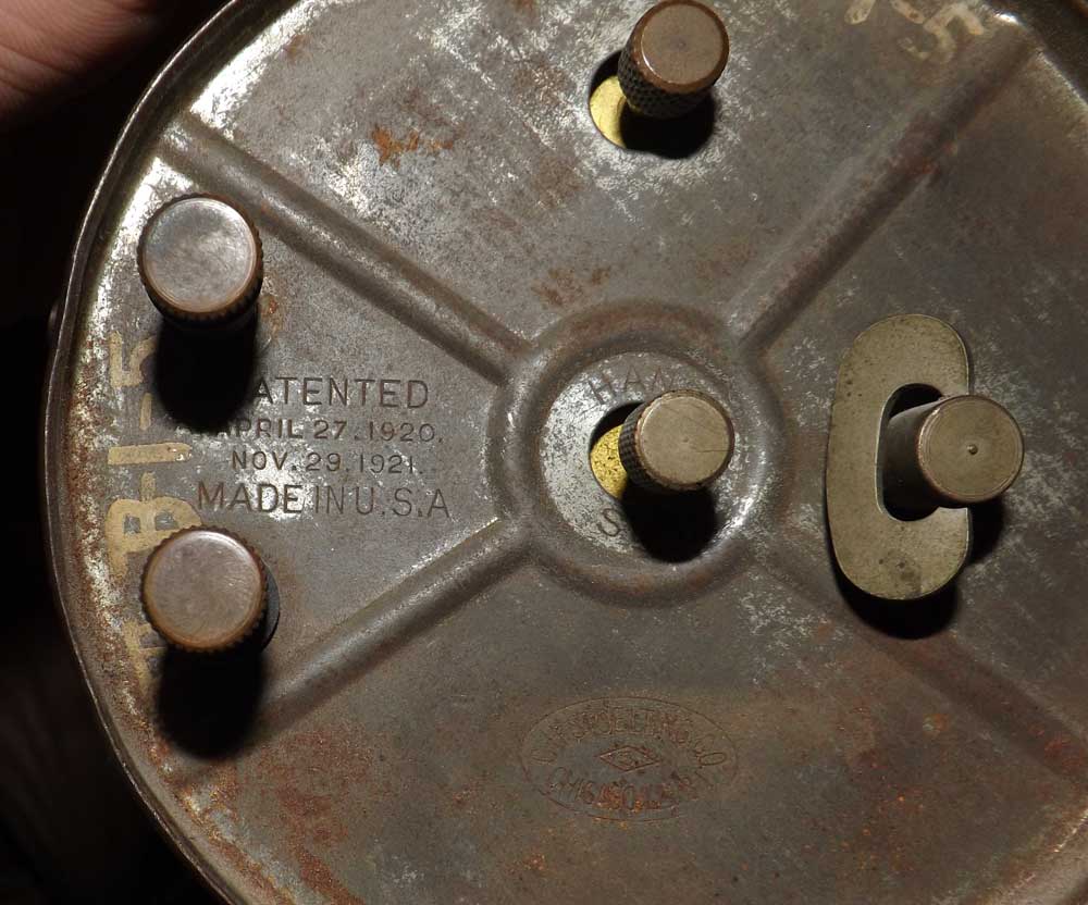 Eastman Timer back showing patent info